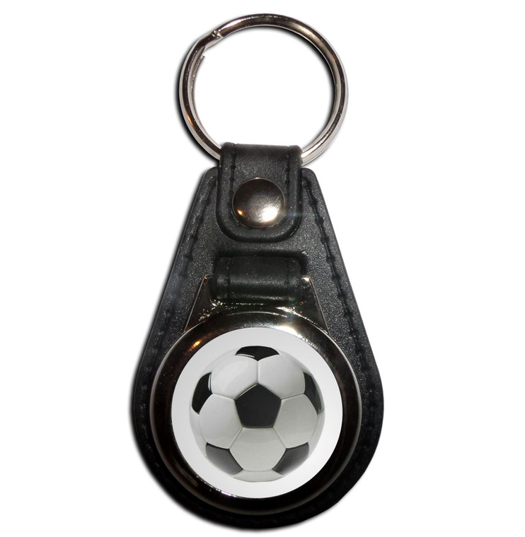 Football - Plastic Medallion Key Ring Football - Plastic Medallion Key Ring
