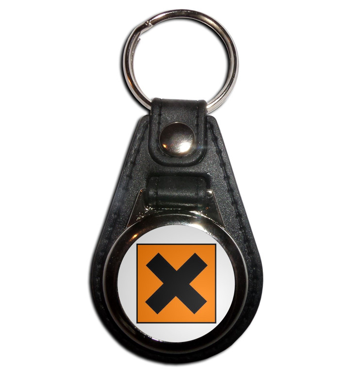 Irritant - Plastic Medallion Key Ring