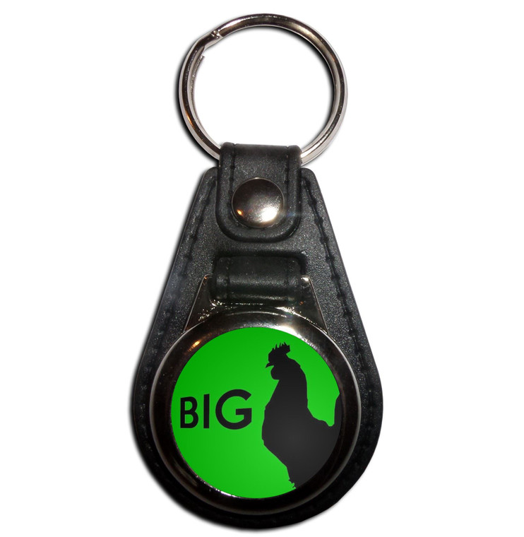Big Cock - Plastic Medallion Key Ring