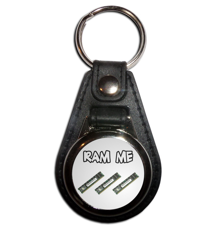 Ram Me - Plastic Medallion Key Ring