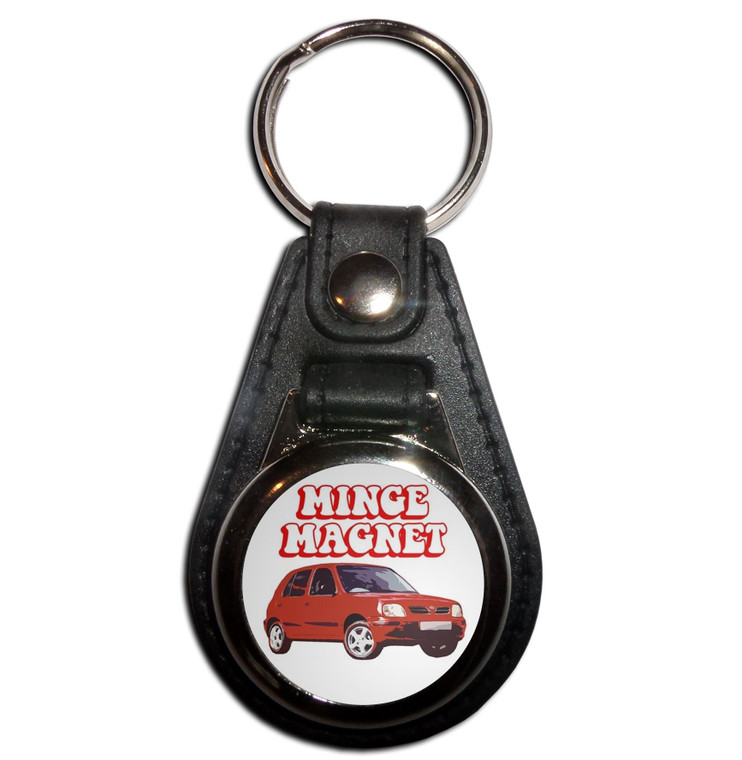 Minge Magnet - Plastic Medallion Key Ring