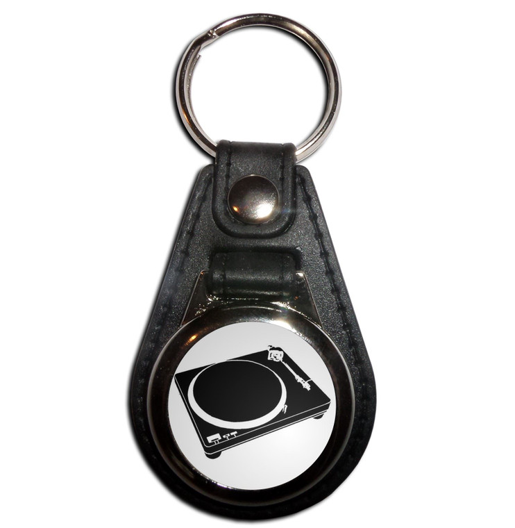 DJ Decks - Plastic Medallion Key Ring