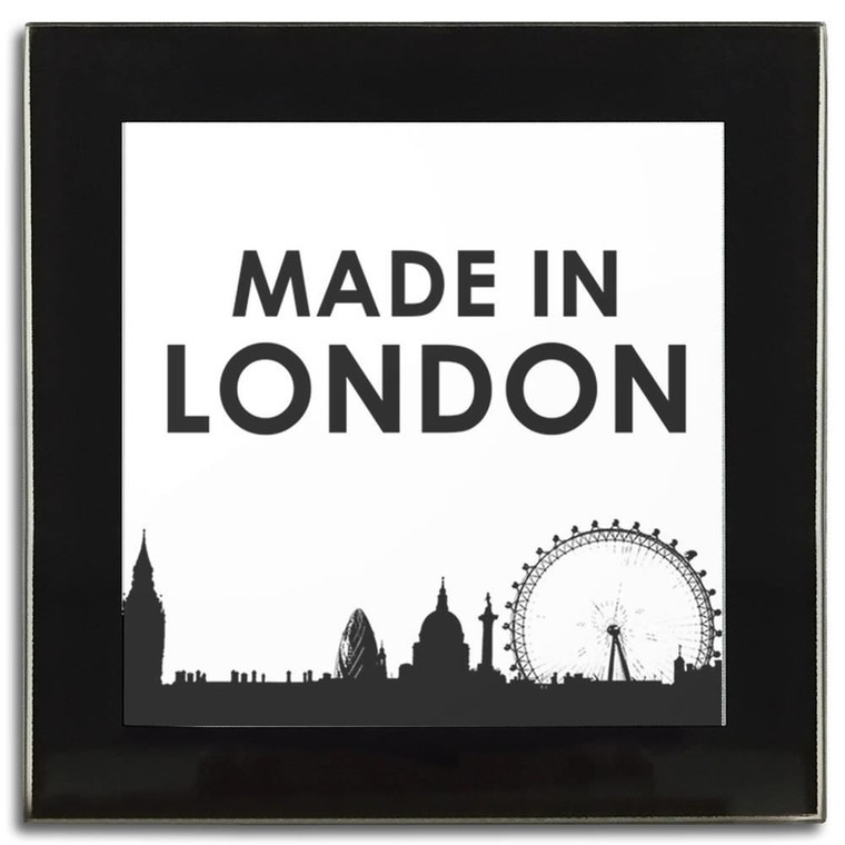 Made in London - Square Glass Coaster