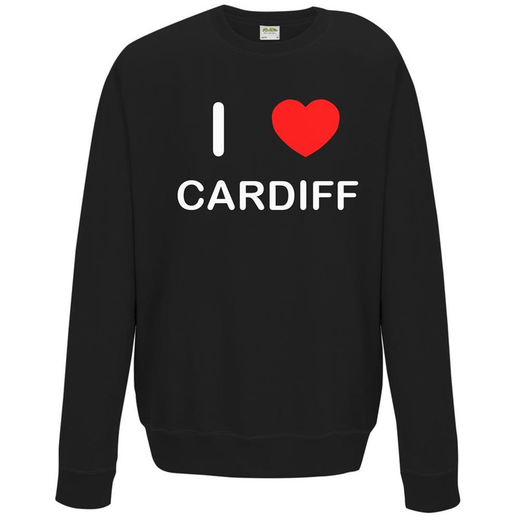I Love Cardiff - Sweater