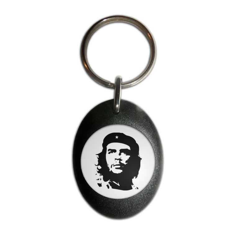 Che Guevara - Plastic Oval Key Ring