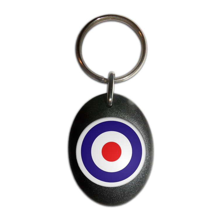 MOD - Plastic Oval Key Ring