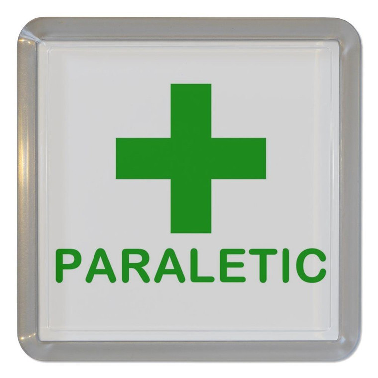 Paraletic - Plastic Tea Coaster / Beer Mat