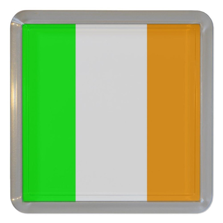 Ireland Flag - Plastic Tea Coaster / Beer Mat
