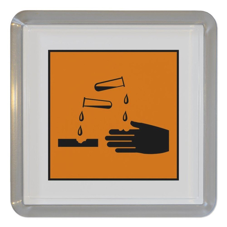 Corrosive - Plastic Tea Coaster / Beer Mat