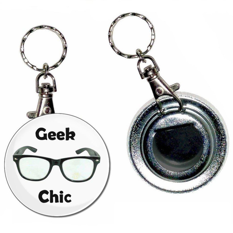 Geek Chic - 55mm Button Badge Bottle Opener