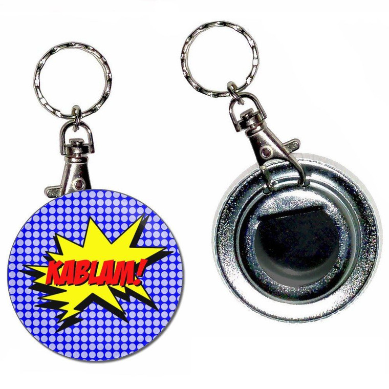 Kablam! - 55mm Button Badge Bottle Opener