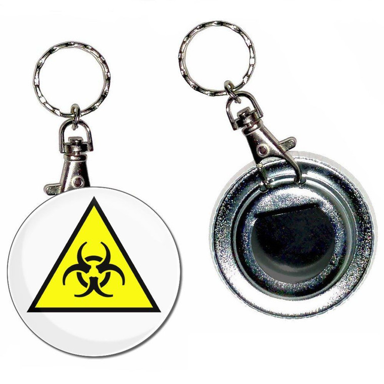 Biohazard - 55mm Button Badge Bottle Opener Biohazard - 55mm Button Badge Bottle Opener