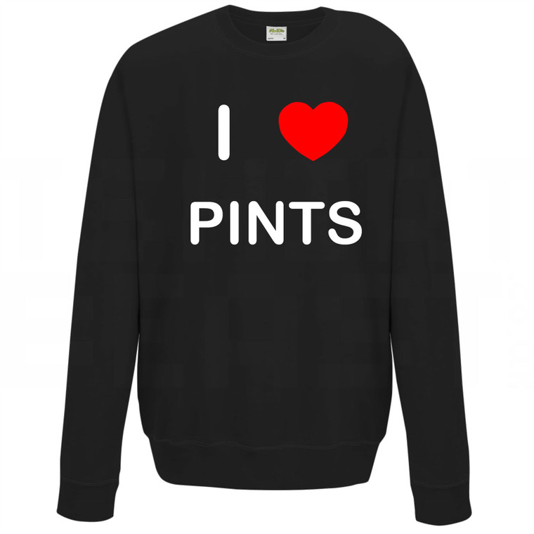 I Love Heart Pints - Sweater