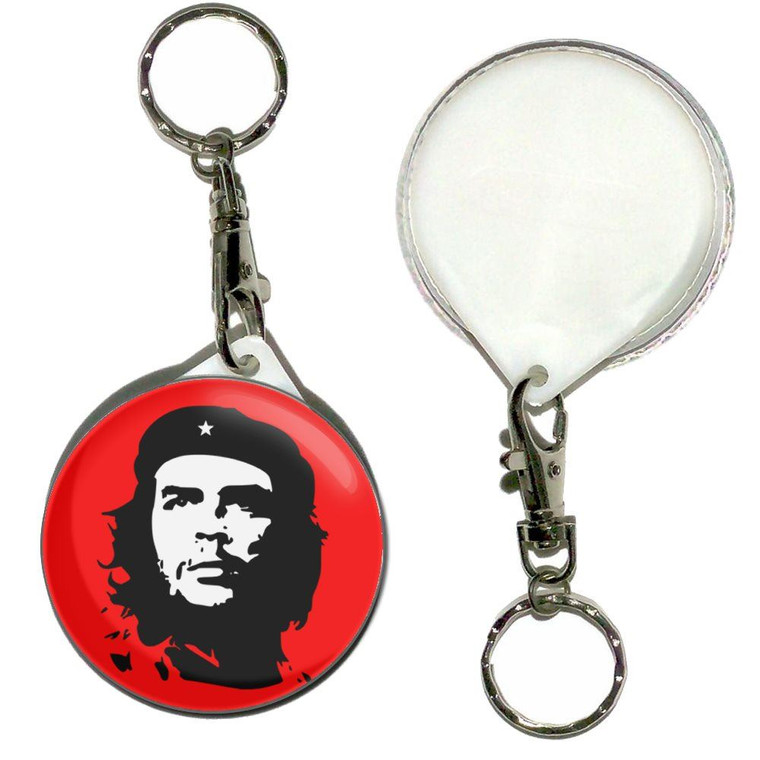 Che Guevara - 55mm Button Badge Key Ring