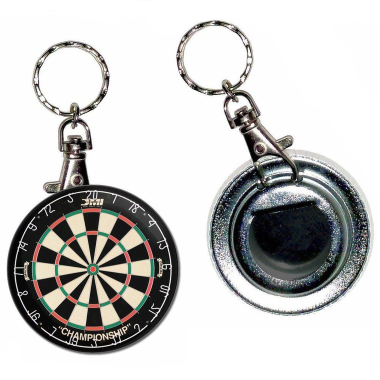 Dartboard - 55mm Button Badge Bottle Opener