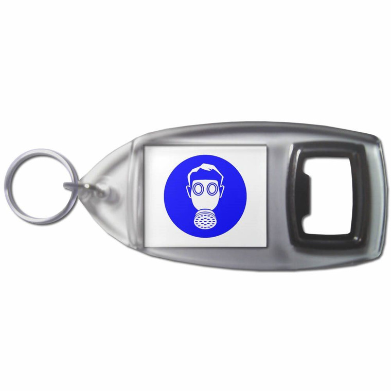 Respiratory - Plastic Key Ring Bottle Opener