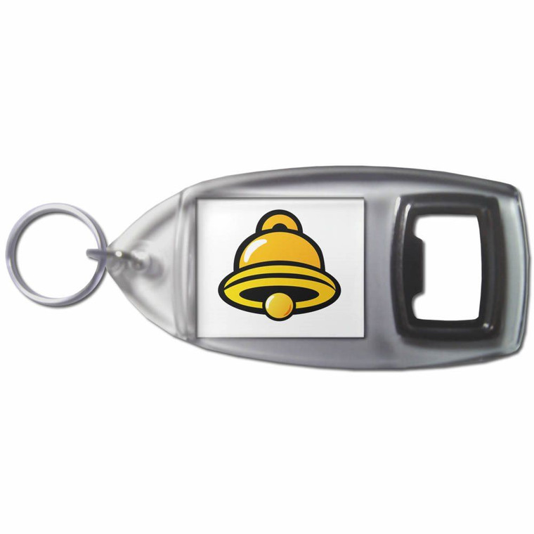 Fruit Machine Bell - Plastic Key Ring Bottle Opener