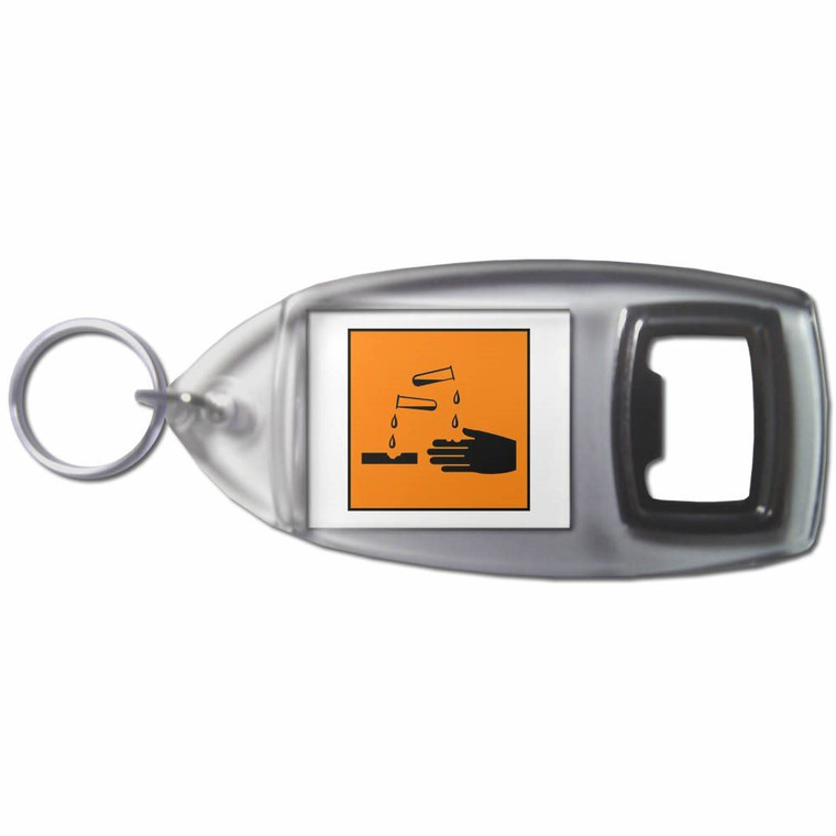 Corrosive - Plastic Key Ring Bottle Opener