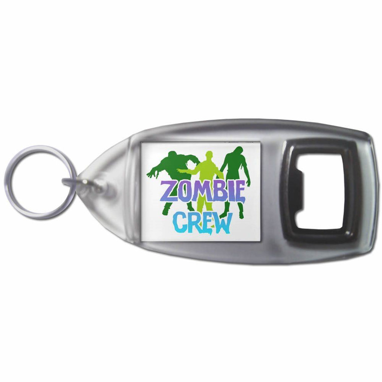 Zombie Crew - Plastic Key Ring Bottle Opener