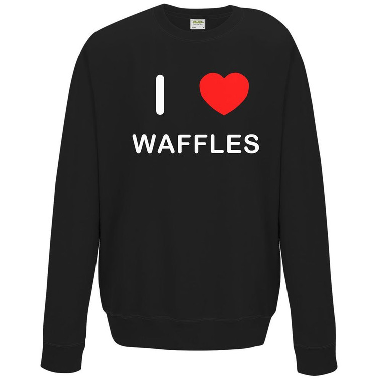 I Love Waffles - Sweater