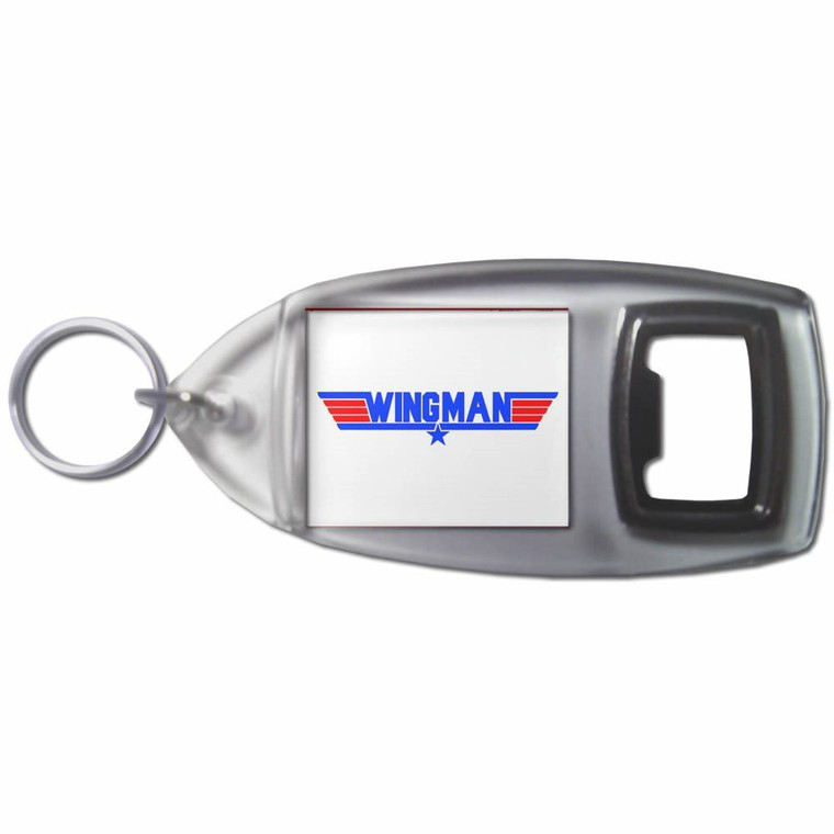 Wingman - Plastic Key Ring Bottle Opener