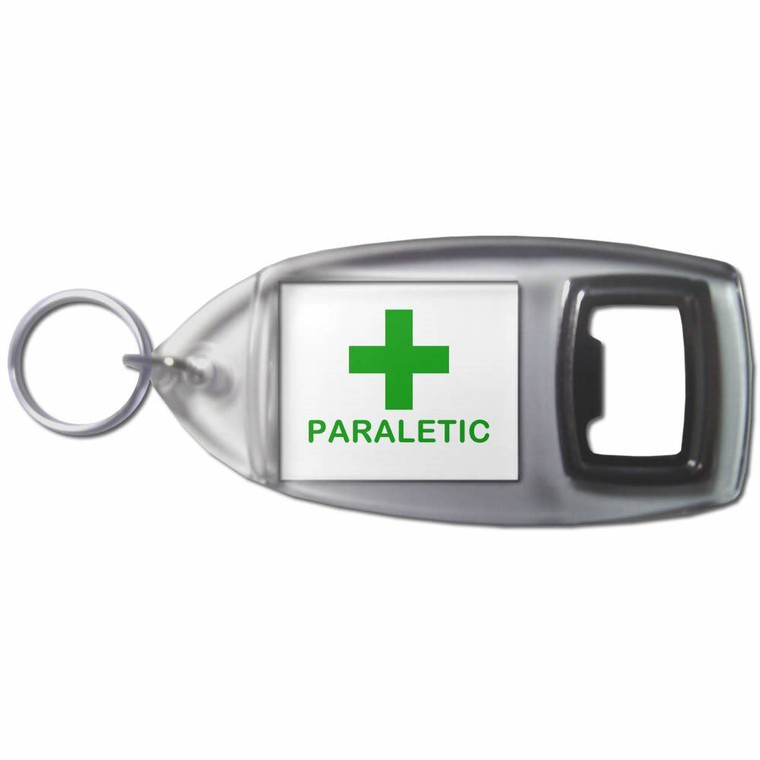 Paraletic - Plastic Key Ring Bottle Opener