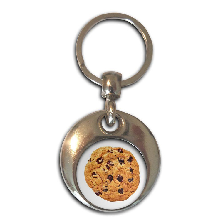 Cookie - Round Metal Key Ring
