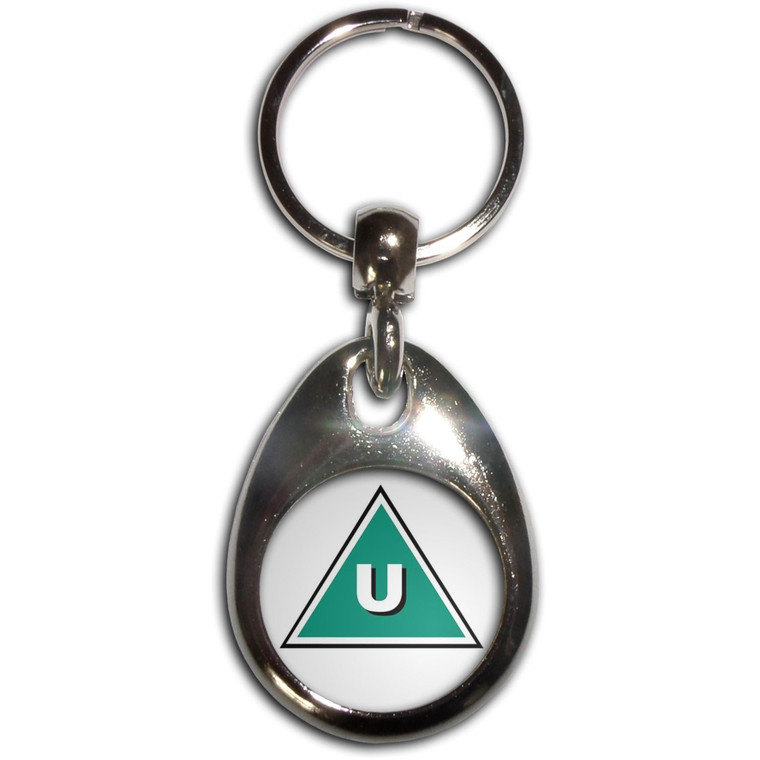 U Certificate - Tear Drop Metal Key Ring