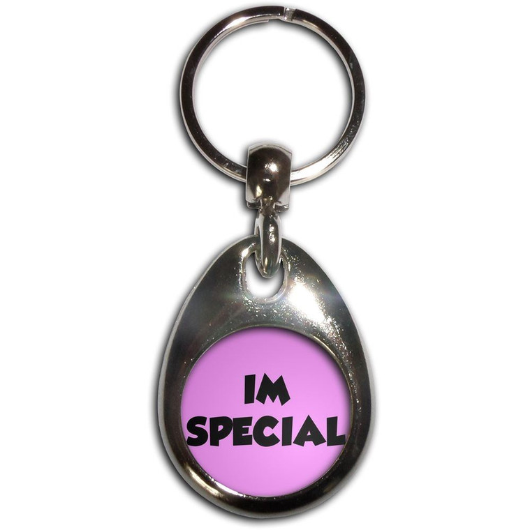 Im Special - Tear Drop Metal Key Ring