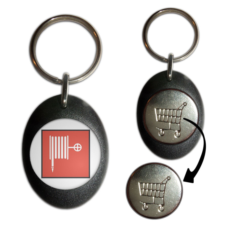 Fire Hose - Shopping Trolley Key Ring