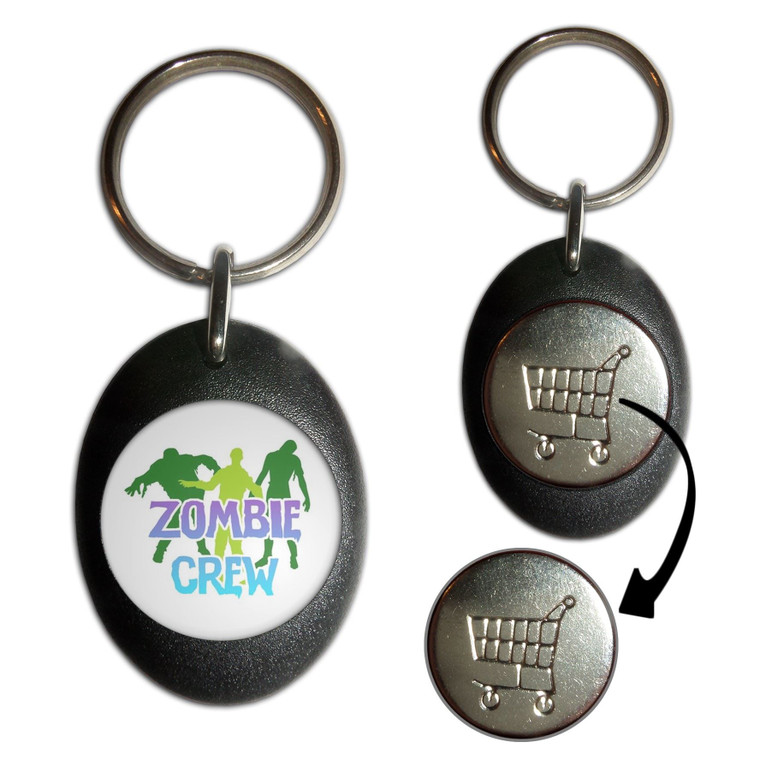Zombie Crew - Shopping Trolley Key Ring
