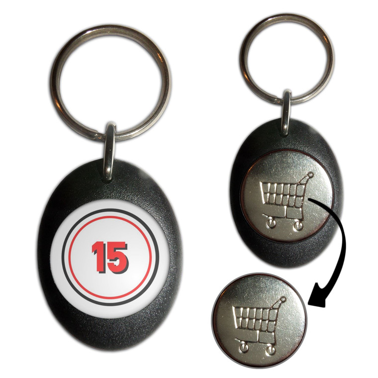 15 Certificate - Shopping Trolley Key Ring