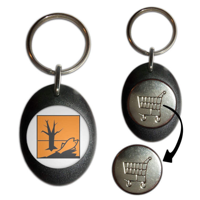 Enviromental Hazard - Shopping Trolley Key Ring