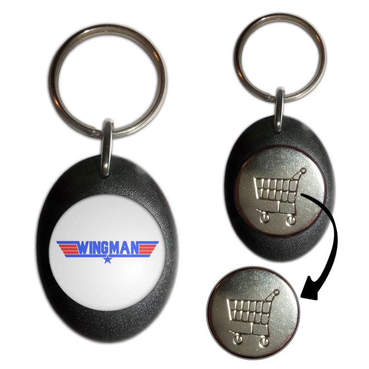 Wingman - Shopping Trolley Key Ring