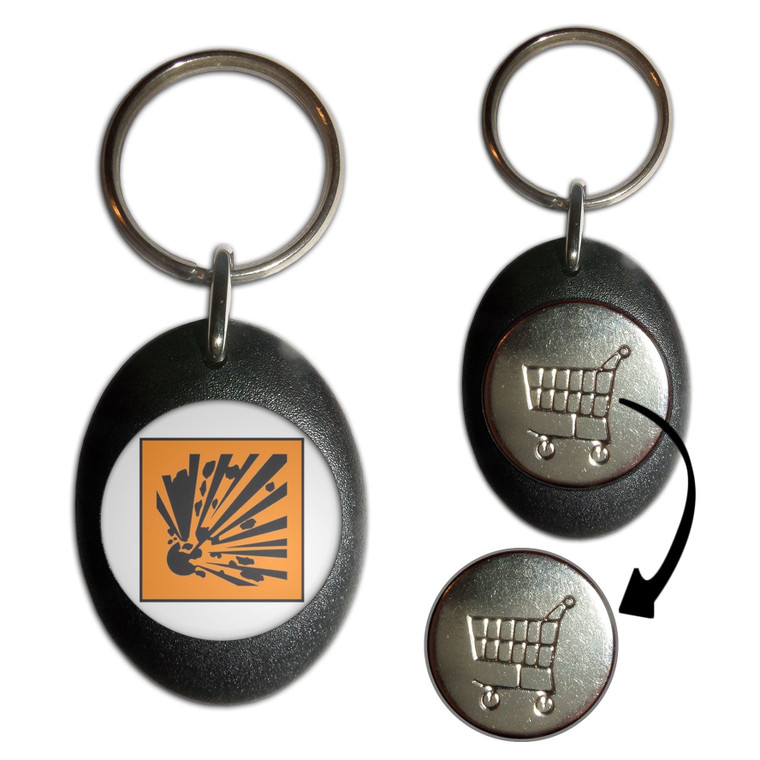 Explosives - Shopping Trolley Key Ring