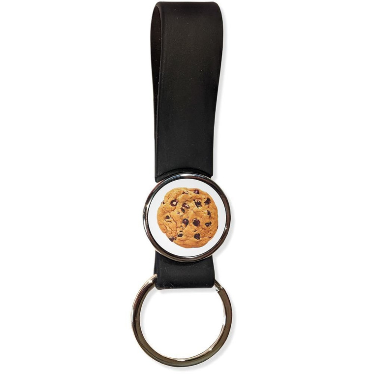 Cookie - Silicone Loop Key Ring