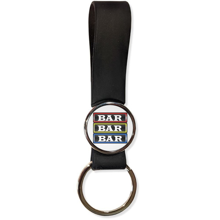 Fruit Machine Bar - Silicone Loop Key Ring Fruit Machine Bar - Silicone Loop Key Ring