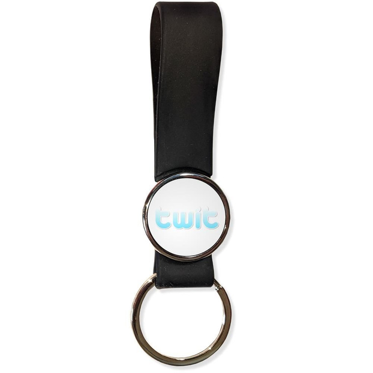 Twit - Silicone Loop Key Ring