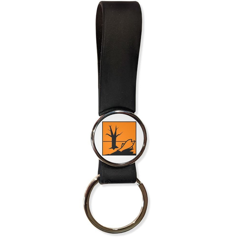 Enviromental Hazard - Silicone Loop Key Ring