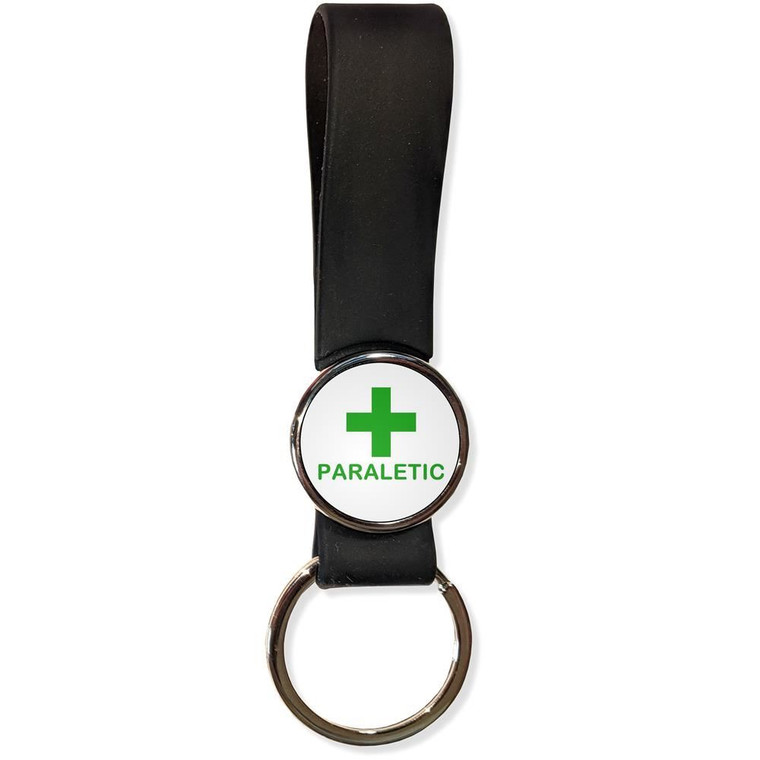 Paraletic - Silicone Loop Key Ring