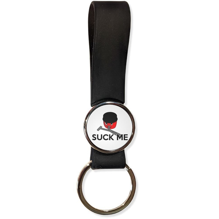 Suck Me - Silicone Loop Key Ring