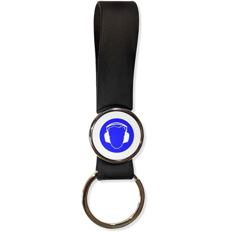 Ear Protection - Silicone Loop Key Ring