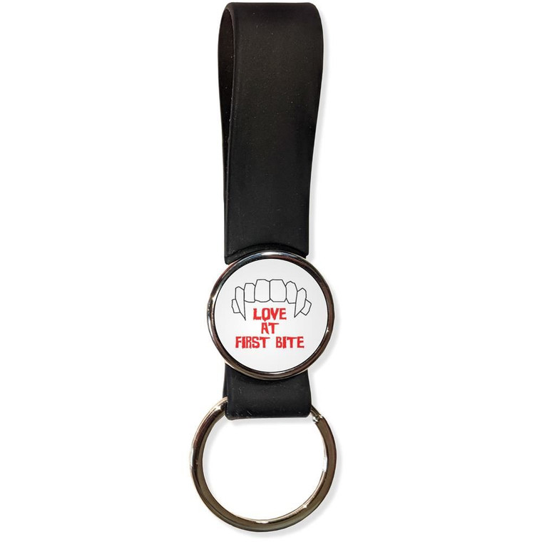 Love At First Bite - Silicone Loop Key Ring