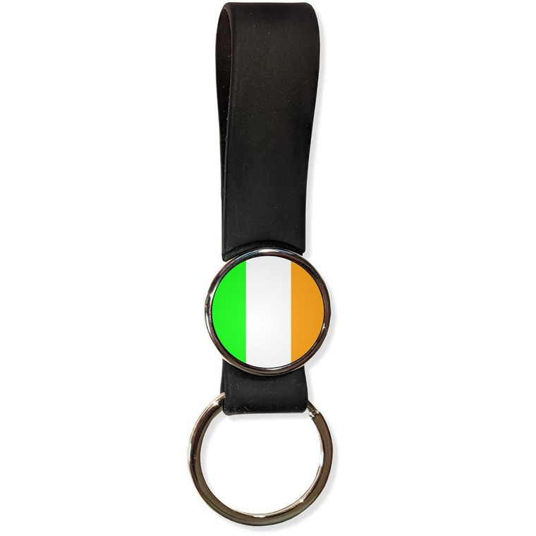 Ireland Flag - Silicone Loop Key Ring