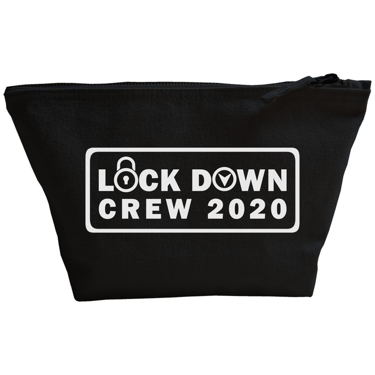 Lock Down Crew 2020 - Black Make Up Bag