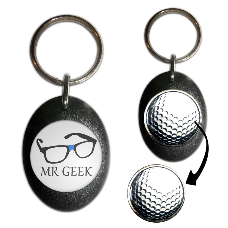 Mr Geek - Golf Ball Marker Key Ring