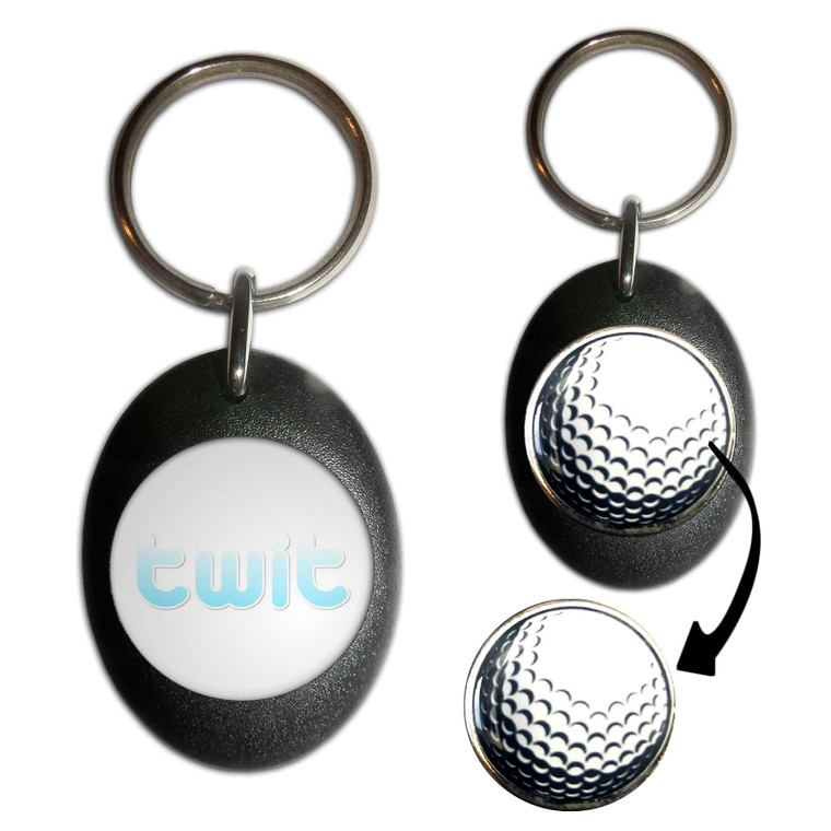 Twit - Golf Ball Marker Key Ring