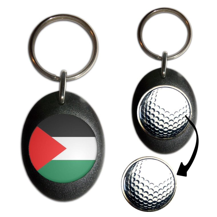 Palestine Flag - Golf Ball Marker Key Ring