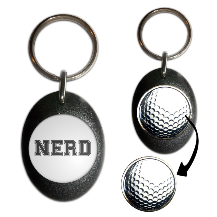 Varsity Nerd - Golf Ball Marker Key Ring