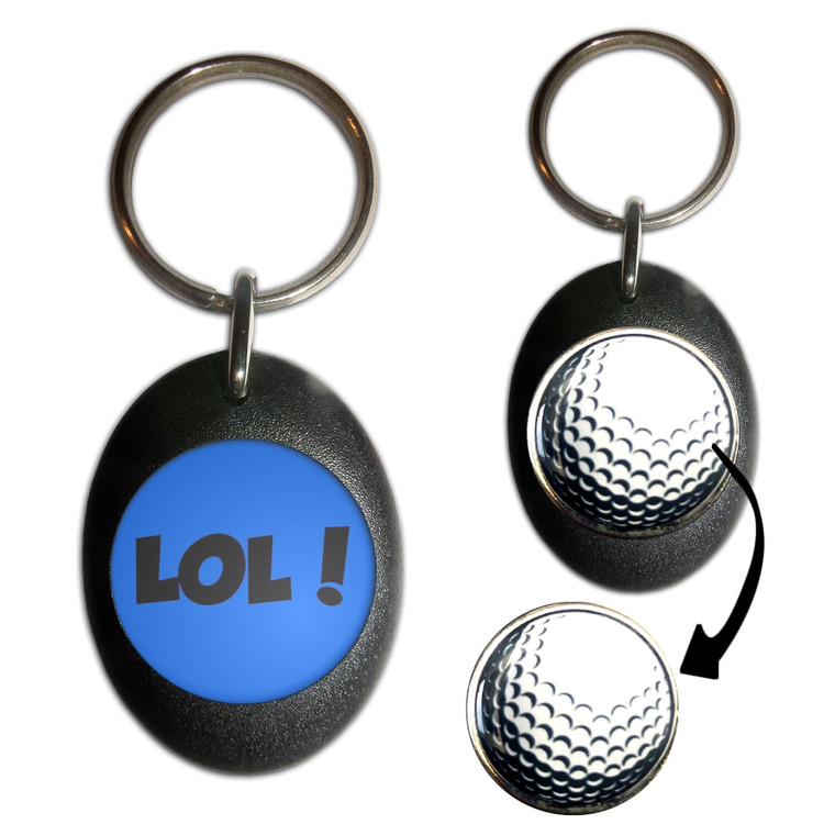 LOL! Laugh Out Loud! - Golf Ball Marker Key Ring